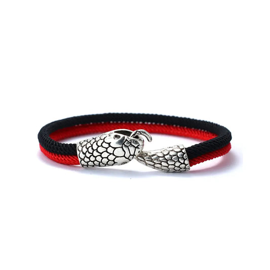 Snake Friendship Bracelet Red Black Snakes Store™