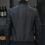 Snake Leather Jacket Mens - Vignette | Snakes Store