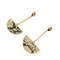 Snake Print Earrings