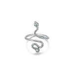 Snake Ring Silver Womens - Vignette | Snakes Store