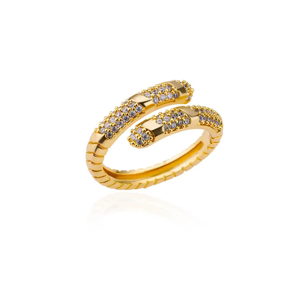 Snake Ring Vintage gold United States Snakes Store™