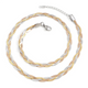 Snake Rope Chain Rose Gold + Gold + Silver 18" | 45cm 316L Stainless Steel Snakes Store™