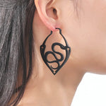 Snake Shaped Earrings - Vignette | Snakes Store