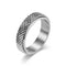 Snake Skin Ring silver 316L Stainless Steel Snakes Store™