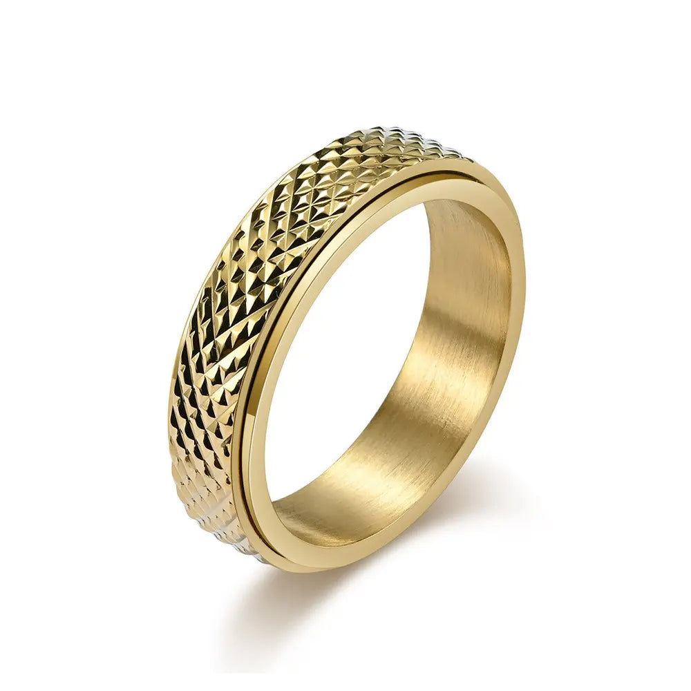 Snake Skin Ring gold Snakes Store™