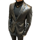 Snake Skin Suit Jacket Brown Snakes Store™