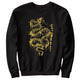 Snake Skin Sweatshirt Black Snakes Store™