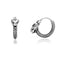 Snake Vertebrae Earrings Silver Fits for all 316L Stainless Steel Snakes Store™