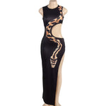 Snake Print Dress - Vignette | Snakes Store