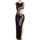 Snake Print Dress Black Snakes Store™