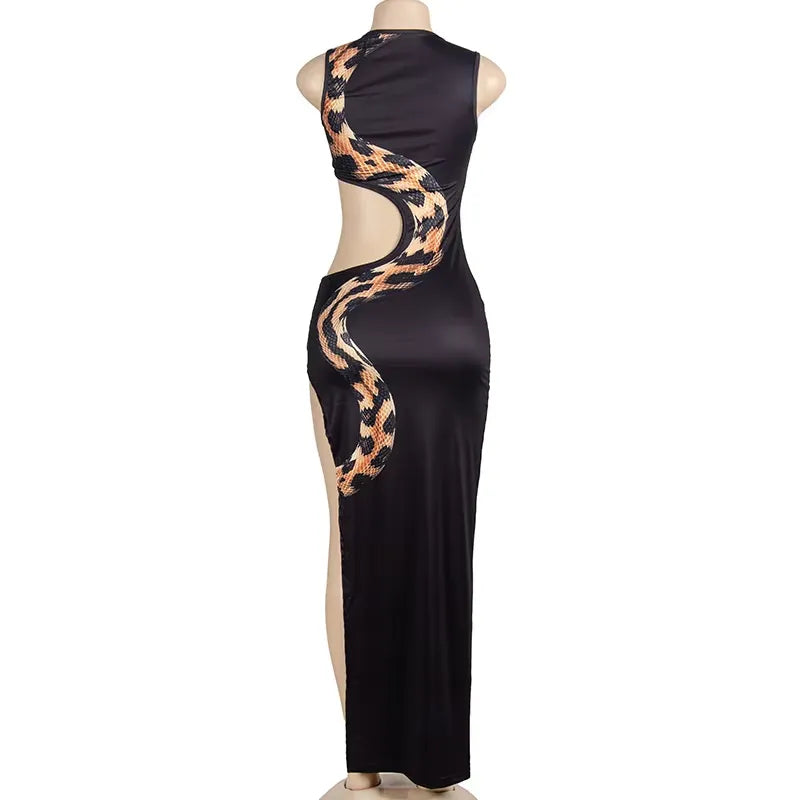 Snake Print Dress Snakes Store™