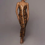 Snake Skin Print Dress - Vignette | Snakes Store