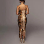 Snake Skin Print Dress - Vignette | Snakes Store