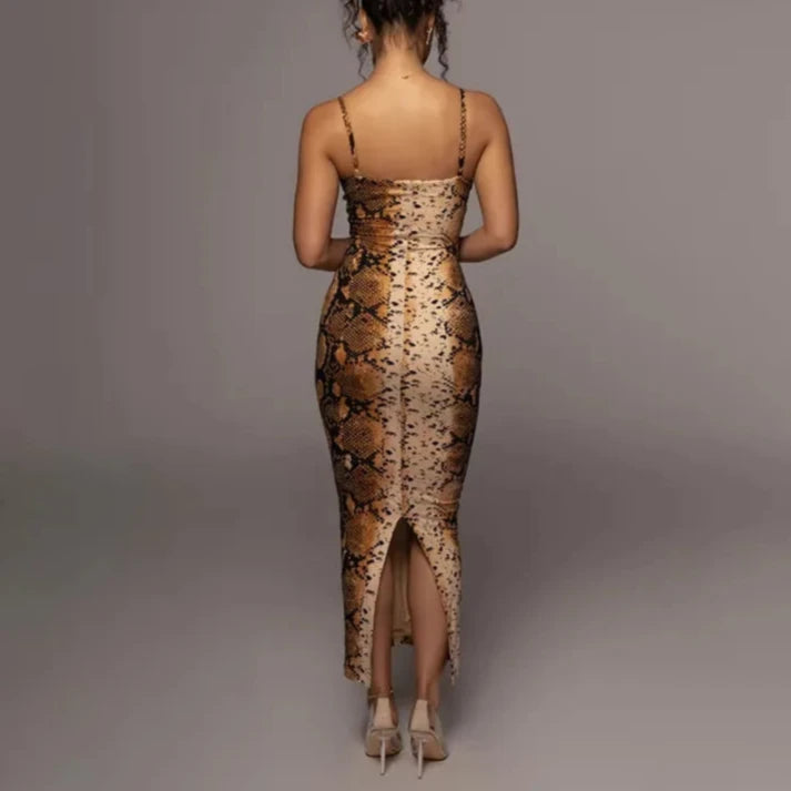 Snake Skin Print Dress Snakes Store™