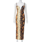 Snake Skin Print Dress - Vignette | Snakes Store