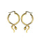 Solid Gold Snake Earrings Gold Fits for all 316L Stainless Steel Snakes Store™