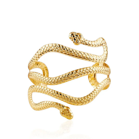 The Snake Bracelet of Cleopatra Gold Snakes Store™