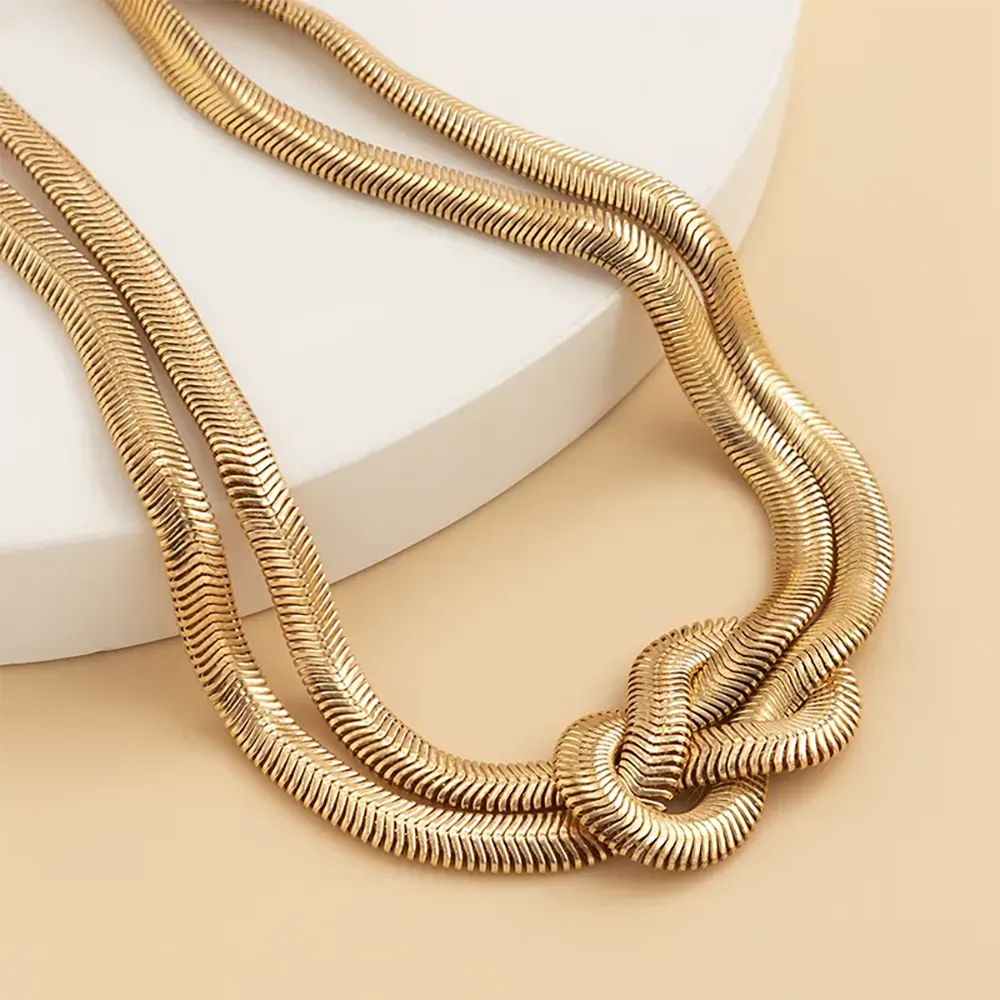 Thick Gold Snake Chain Snakes Store™