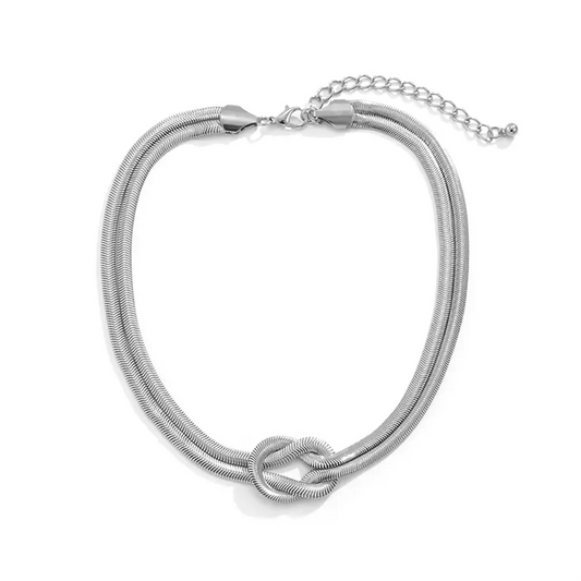 Thick Silver Snake Chain