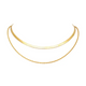 Double Snake Chain Necklace Snakes Store™