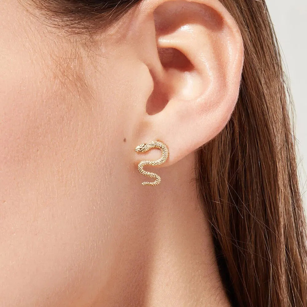 Tiny Snake Stud Earrings Snakes Store™