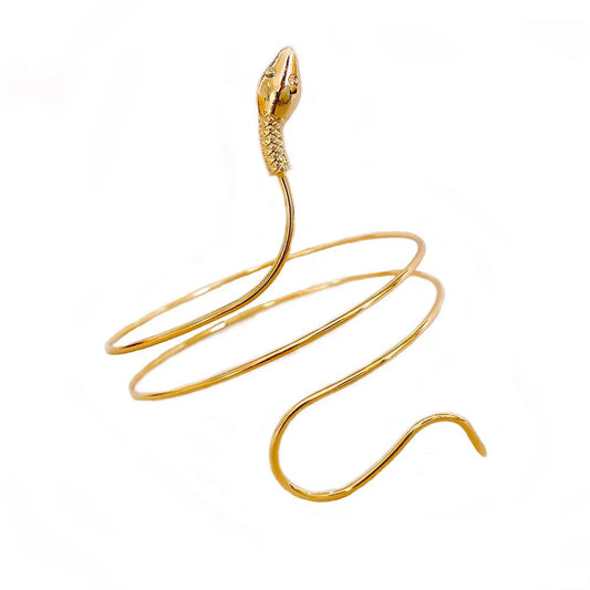 Upper Arm Snake Bracelet gold Snakes Store™