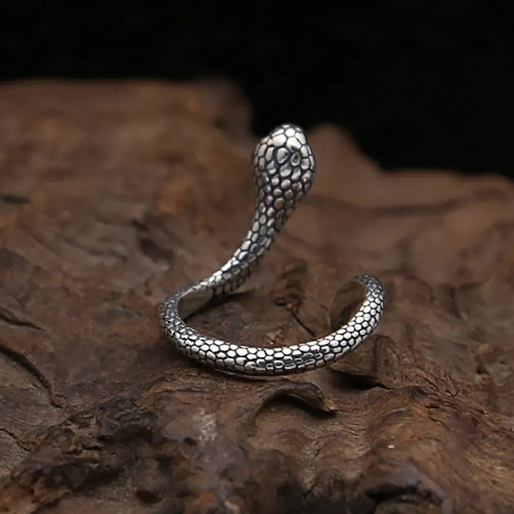 Vintage Silver Snake Ring Snakes Store™