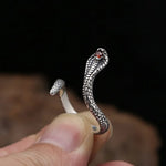 Vintage Silver Snake Ring - Vignette | Snakes Store