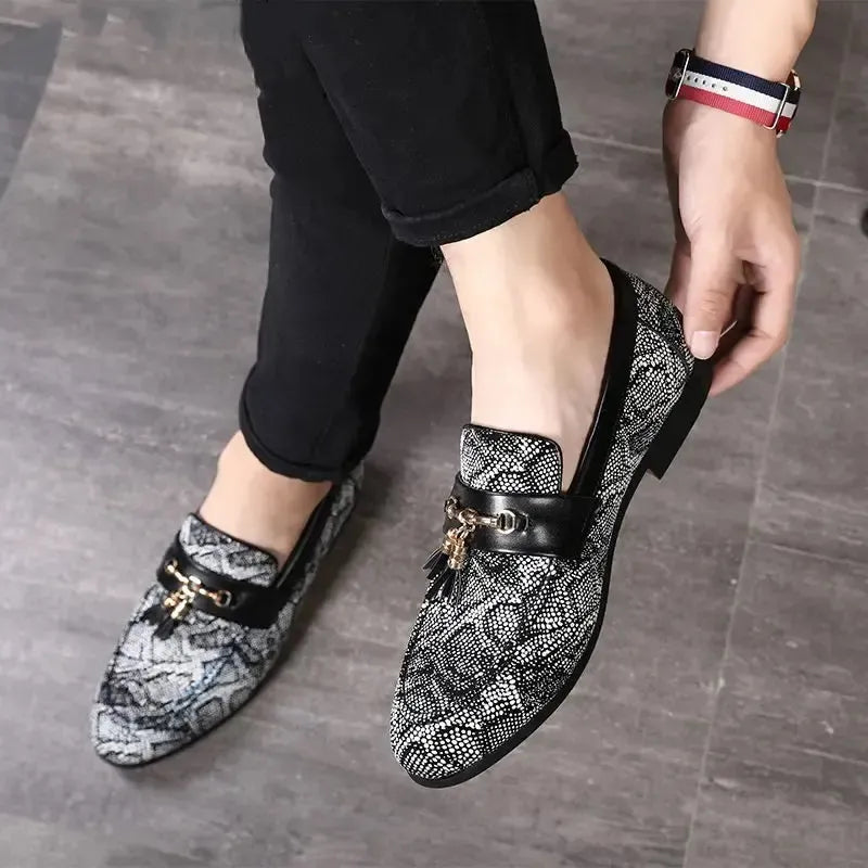 Black Snake Print Shoes Snakes Store