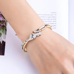 White Gold Snake Bracelet - Vignette | Snakes Store