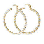 White Gold Snake Earrings - Vignette | Snakes Store