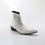 White Snakeskin Boots - Vignette | Snakes Store