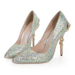 Women's Snakeskin Pumps - Vignette | Snakes Store