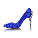 Women's Snakeskin Pumps - Vignette | Snakes Store