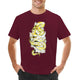 Yellow Crystal Snake T-Shirt Red Snakes Store™