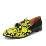 Yellow Snake Loafers - Vignette | Snakes Store