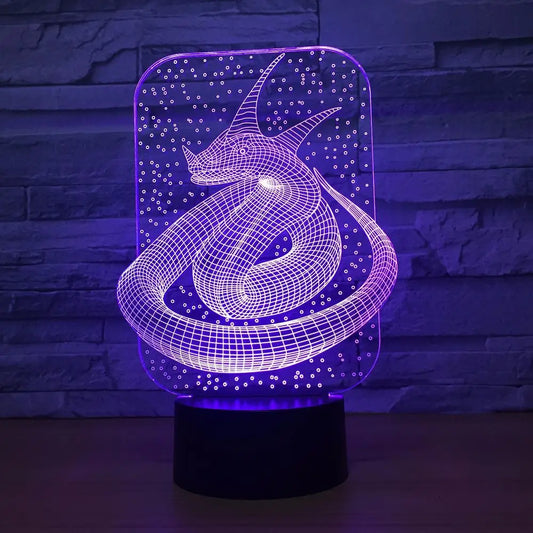Antique Snake Lamp RGB With remote control Snakes Store™