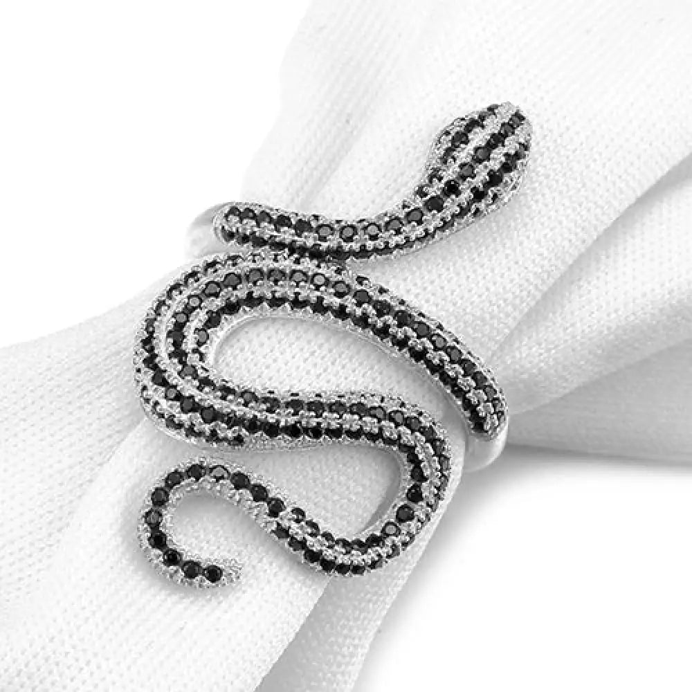 Black and White Snake Ring Snakes Store™