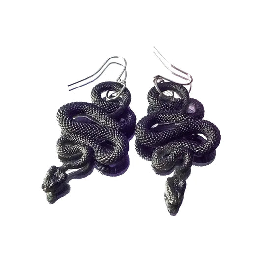 Black Snake Earrings Snakes Store™