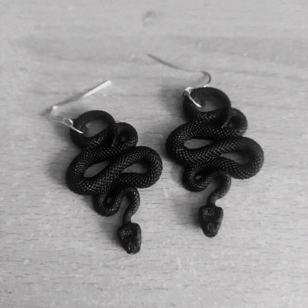 Black Snake Earrings Snakes Store™