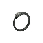 Black Snake Ring - Vignette | Snakes Store