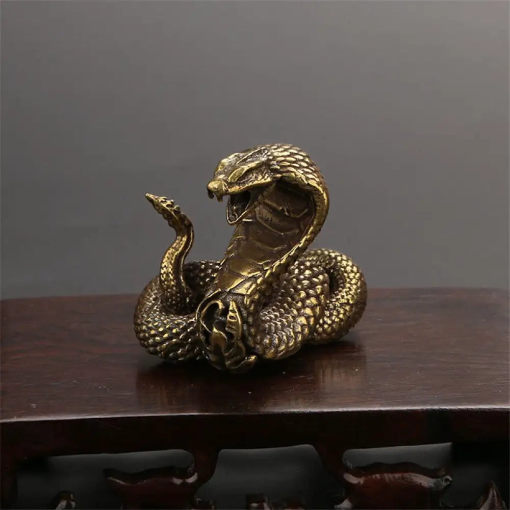 Bronze Cobra Statue (SMALL) Snakes Store™