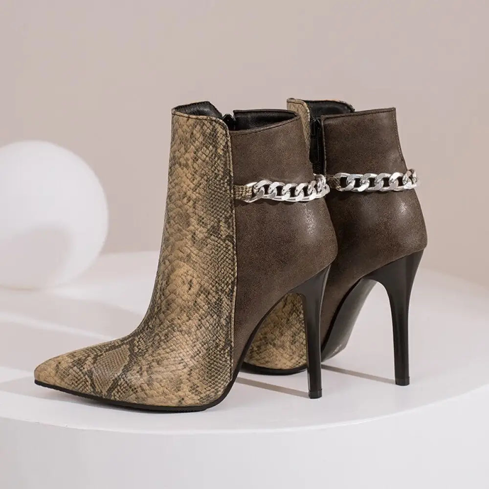 Brown Snake Booties | Snakes Store™