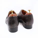 Brown Snake Print Shoes - Vignette | Snakes Store