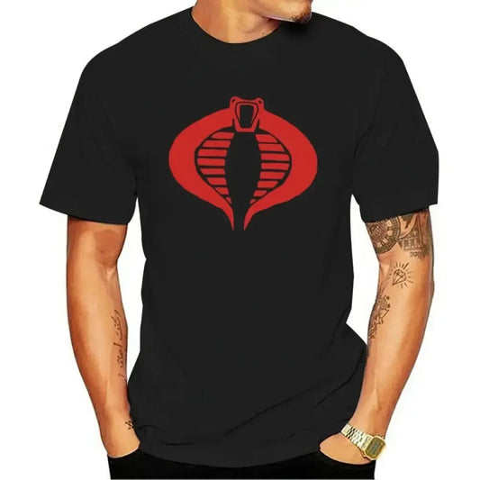 Cobra T-Shirt black Men Snakes Store™