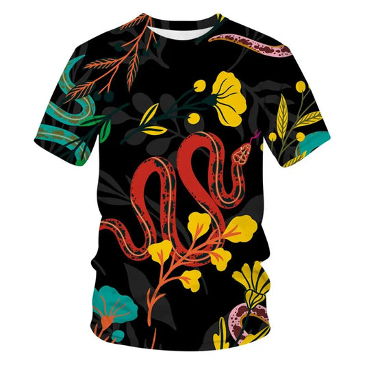 Coral Snake T-shirt Black Snakes Store™