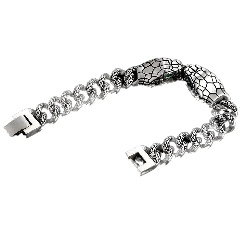 Double Snake Chain Bracelet Snakes Store™