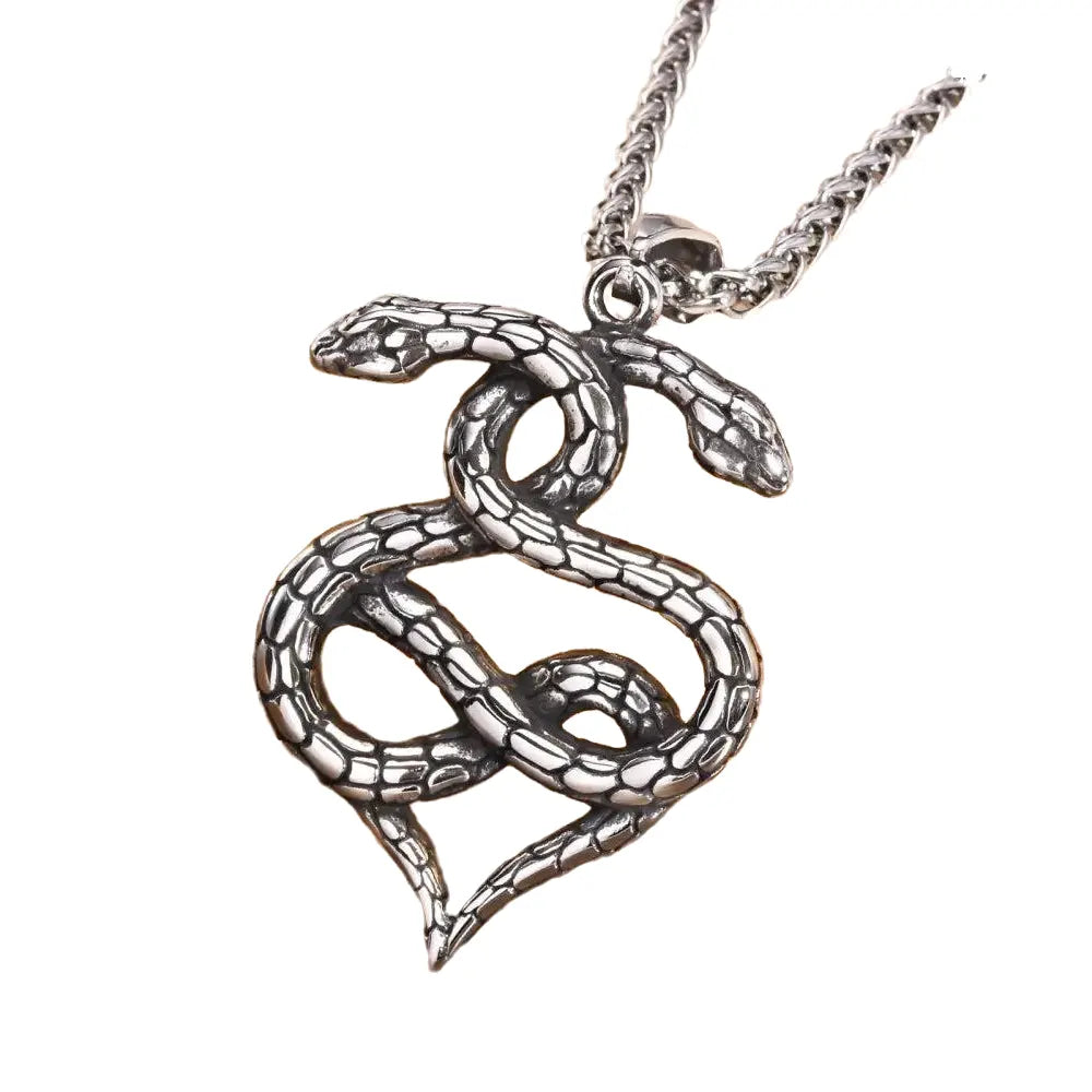 Double Snake Necklace Snakes Store™