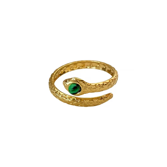 Emerald Snake Ring Snakes Store™