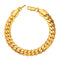 Flat Snake Chain Bracelet Gold 8.3" | 21cm 316L Stainless Steel Snakes Store™